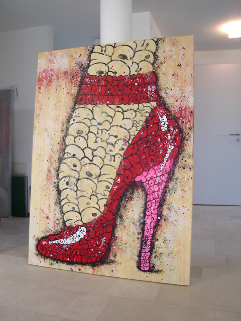 Tilt - Stiletto - 2010 - 165x120 cm Tilt - Stiletto - 2010 - 165x120 cm