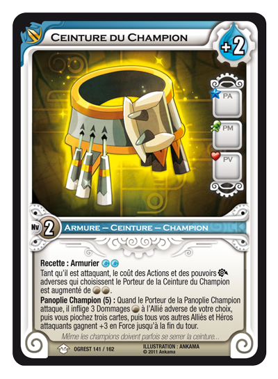 Ceinture du Champion