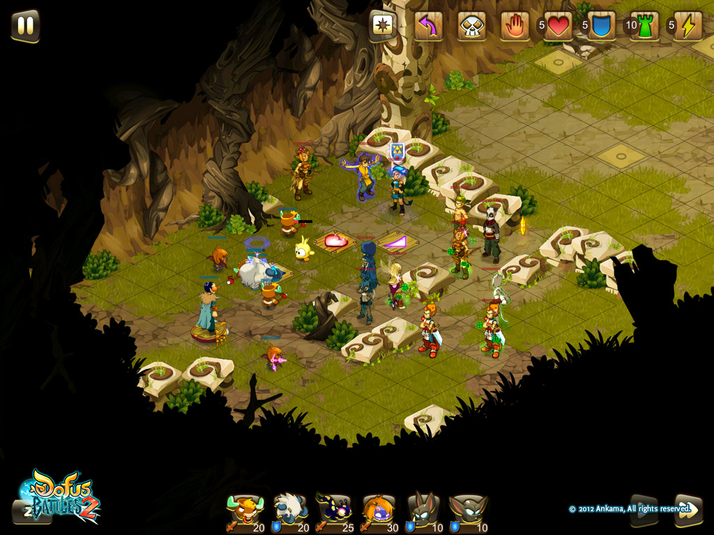 DOFUS BATTLES 1 & 2 tower defense tower attack DOFUS, le MMORPG stratégique.