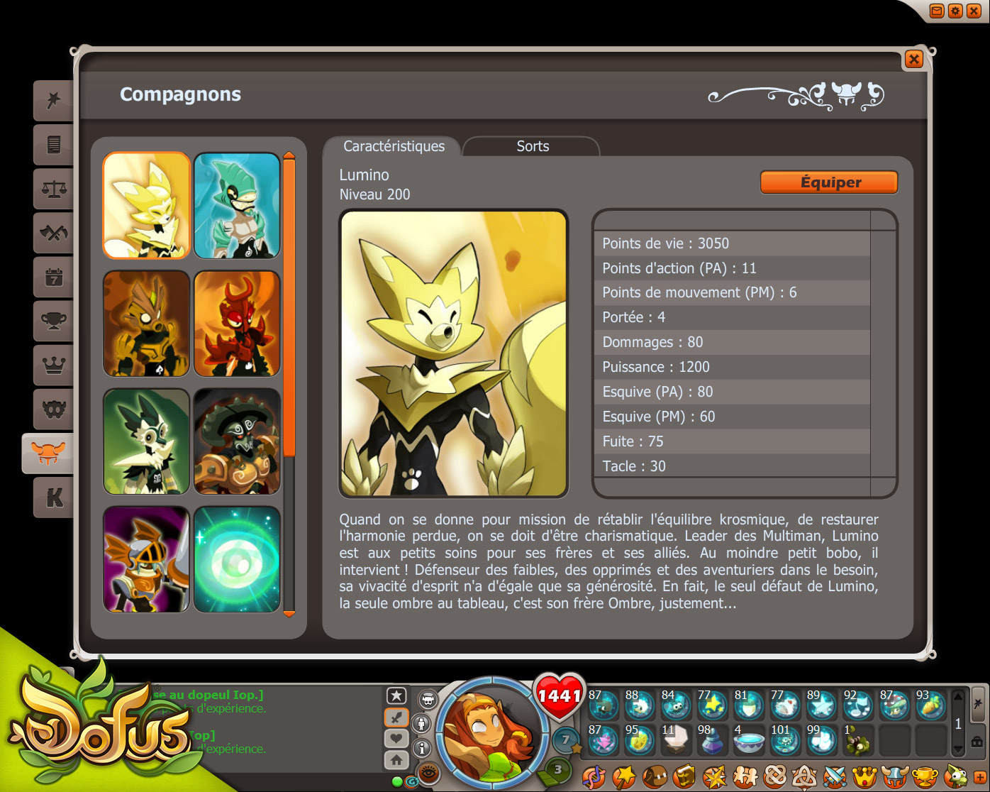 comment avoir butin 8 dofus